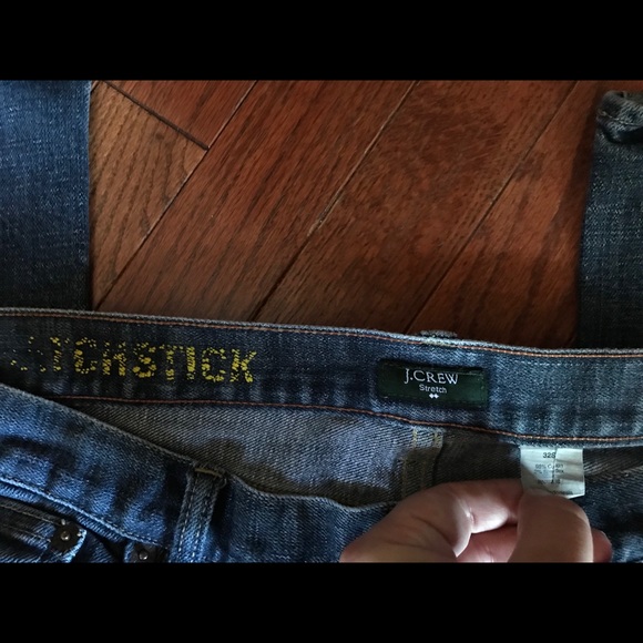 J. Crew Factory Matchstick Jeans, sz 32S - Picture 2 of 3